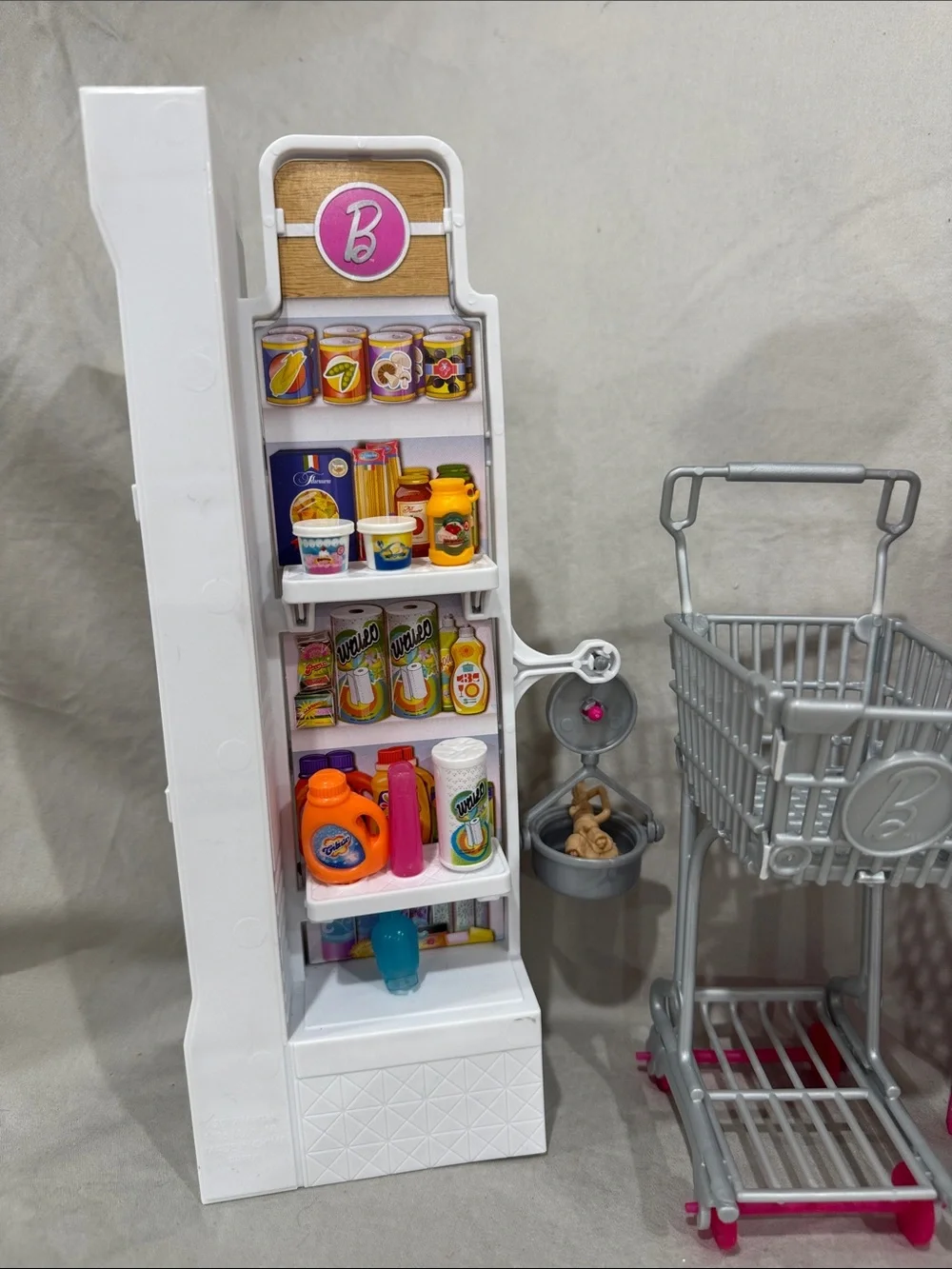Barbie checkout play